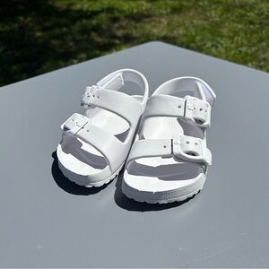 Kids White Sandals